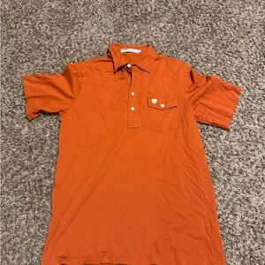 Criquet Vibrant Orange Polo Shirt